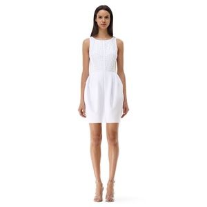 NWT Club Monaco Lyndsey Dress in Pure White